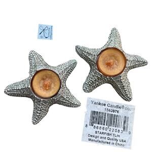 Yankee Candle Starfish Tealight 2-Count Candle Holders